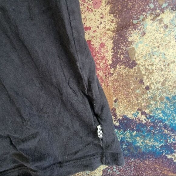 Vans Authentic “Off The Wall” Custom Classics since 1966 Youth Large  Tshirt - Picture 8 of 10